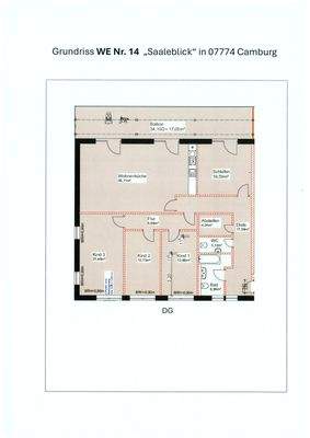 Grundriss Wohnung 14