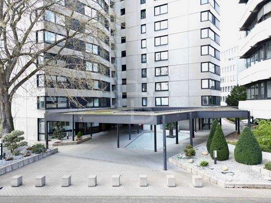 Blick auf den Eingangsbereich