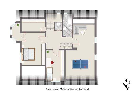 Grundriss Obergeschoss