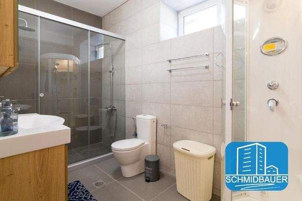 Kreta, Kamilari: Steinvilla mit Apartment und Blick auf den Kamilari-Hügel