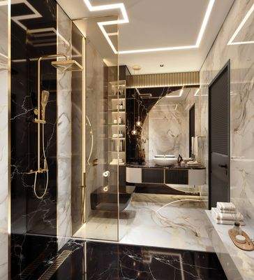 2BHK Master Bathroom