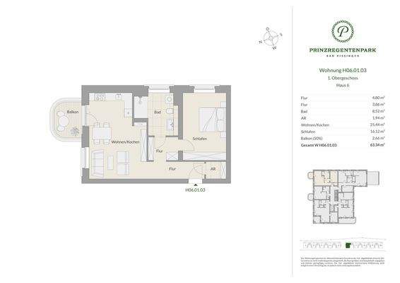 Grundriss Haus 6 - H06.01.03