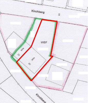 Lageplan - Haus 23 (Grüne Fläche)