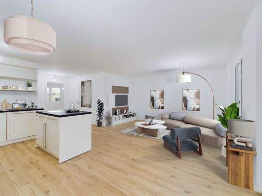 Küche / Wohnbereich 