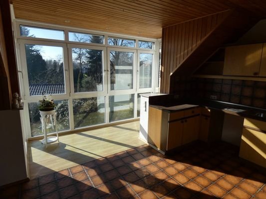 Wintergarten / Küche 1. OG - Wohnung 2