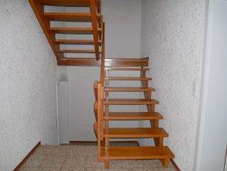 Treppe zum Obergeschoss