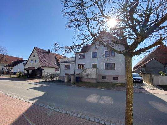 Ansicht von der Straße