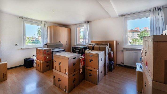 Schlafraum oder Büro im Erdgeschoss Altbau