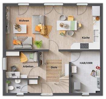 Grundriss-Einfamilienhaus-Flair-110-Erdgeschoss-grosser-HAR-Hauswirtschaftsraum