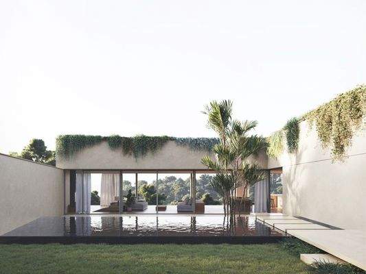 Villa mit Meerblick in Costa D'en Blanes zu verkaufen.