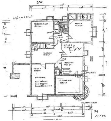 Grundriss UG