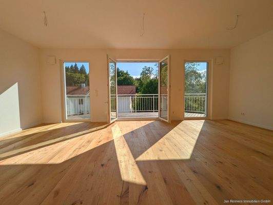 Wohnzimmer OG mit Dachterrasse