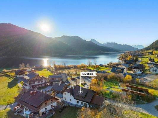 Schönes 260m² Mehrfamilienwohnhaus mit 4 Wohnungen am Weißensee mit Seeblick und Seenähe in TOPLAGE - auch Teilbar!