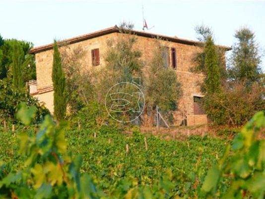 Eindrucksvolle Villa | Montalcino