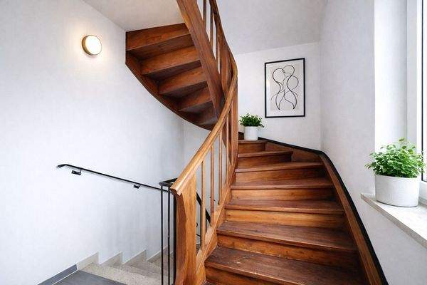 Gepflegtes Treppenhaus