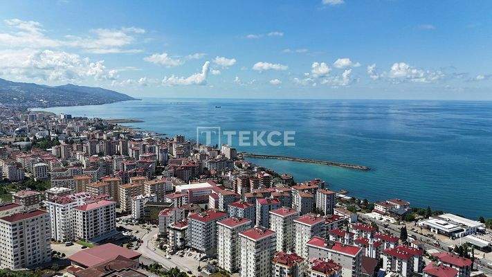 Furnished Flats in Yildizli Akcaabat with Sea View