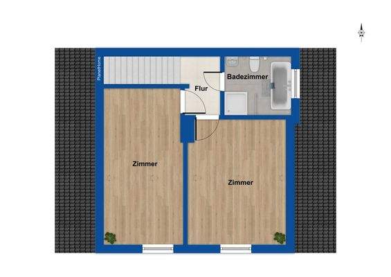 Grundriss Dachgeschoss