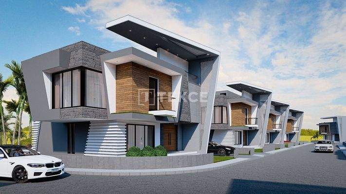 Villas with Private Gardens in İskele Ötüken