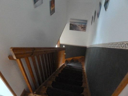 Treppe ins Dachgeschoss