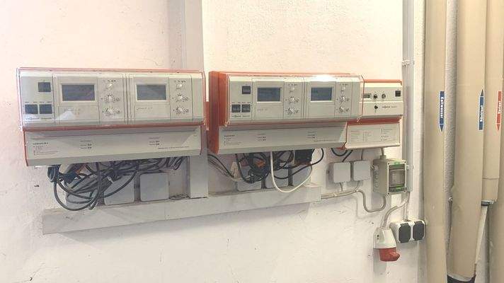 Detail Heizungszentrale Gewerbeobjekte