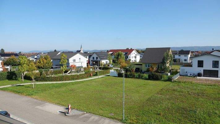 Blick Richtung Neubaugebiet