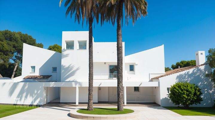 Haupteinfahrt zur Villa