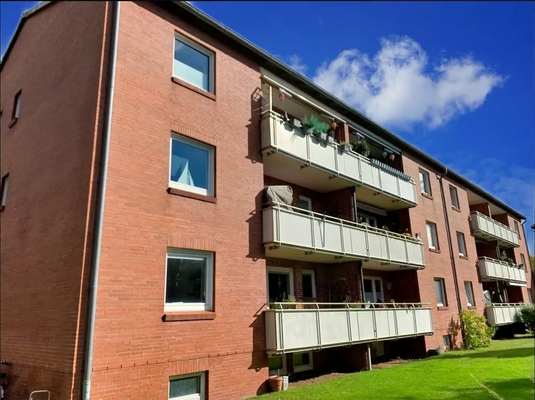 Rückansicht des Hauses