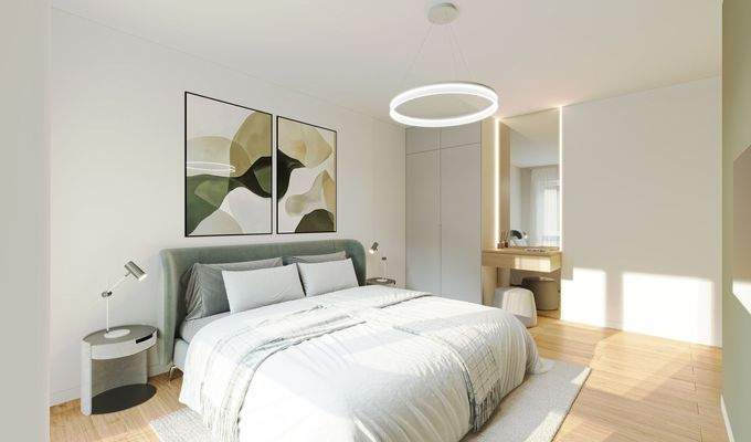 Visualisierung Schlafzimmer - Beispielwohnung