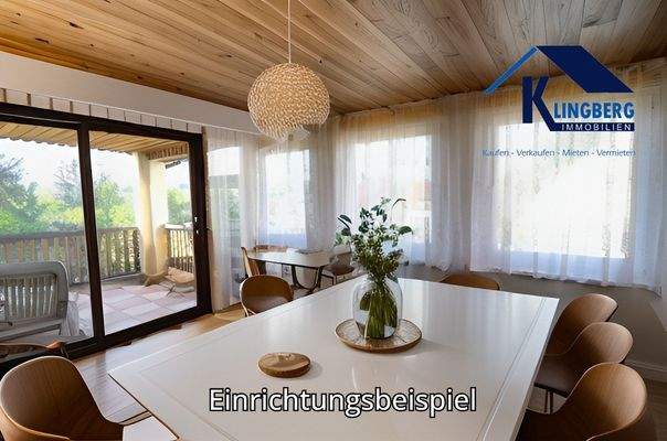 Wintergarten mit Zugang Balkon OG