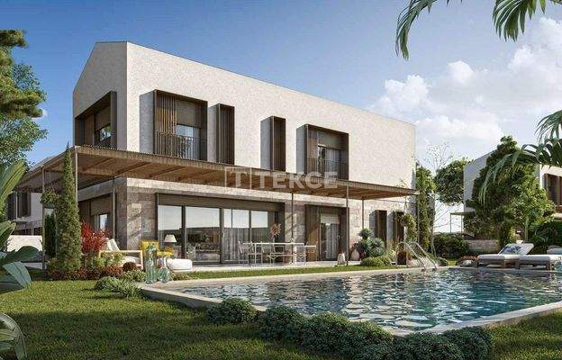 Elegant Villas in a Complex Near Beaches in İzmir Çeşme