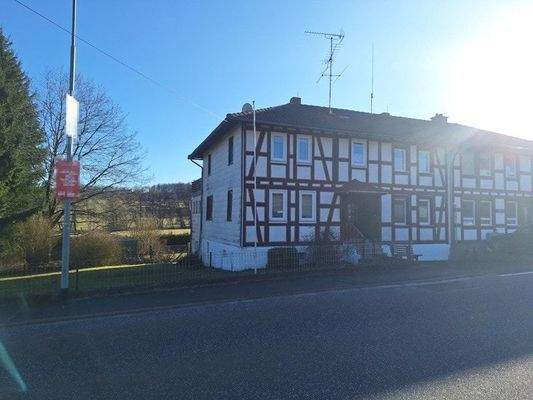 Ansicht über die Strasse