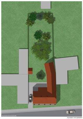 Lageplan des Grundstücks
