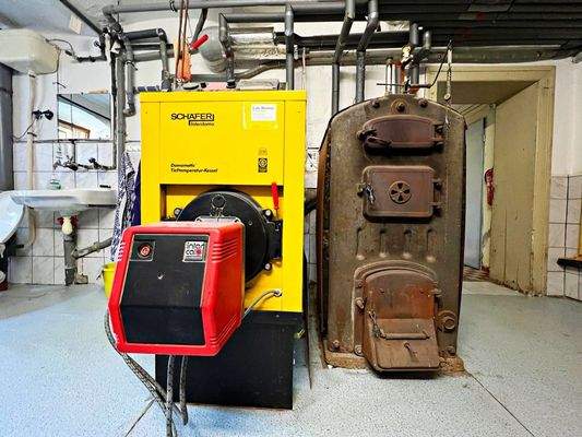 Heizungsanlage Kellerbereich