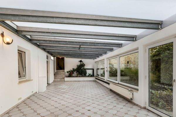 Überdachte/verglaste Terrasse