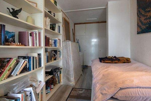 Abgetrenntes Schlafzimmer