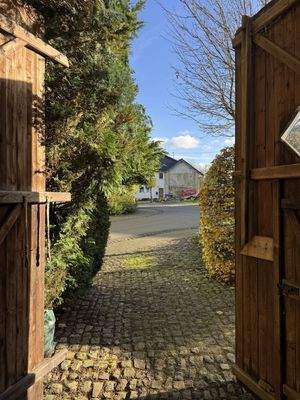 Blick aus der Scheune