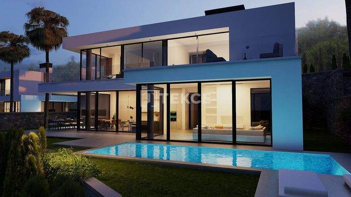 Villas with Private Pools and Views in Girne North Cyprus