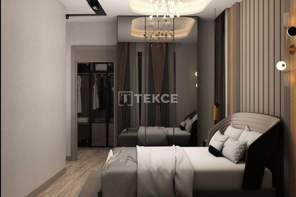 Sea View Apartments with Rich Amenities in Kepez Antalya
