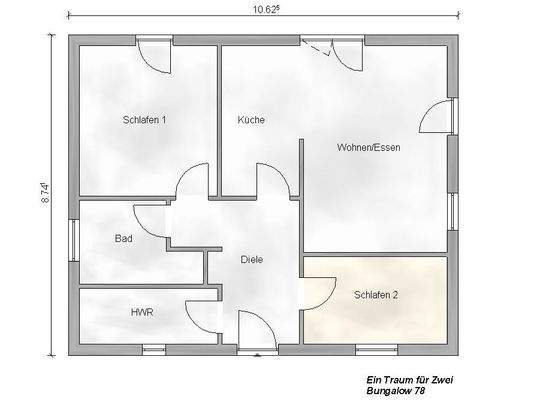 Der Grundriss individuell planbar
