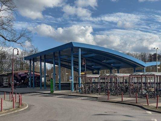 S-Bahnhof in direkter Nähe