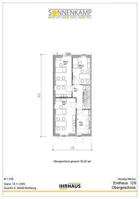 Obergeschoss Grundriss