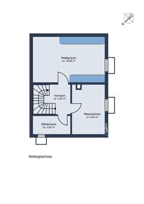 Grundriss Kellergeschoss