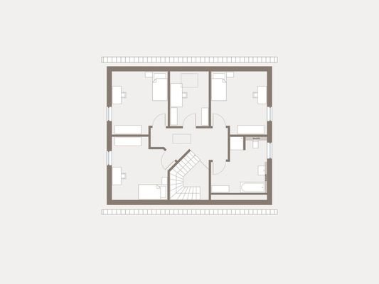 Grundriss Obergeschoss