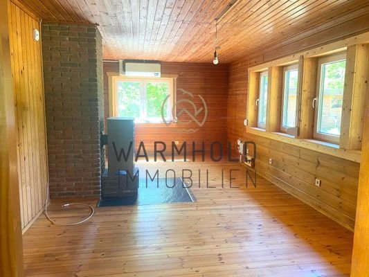 Wohnbereich mit Kamin