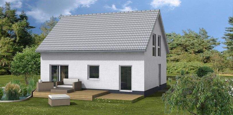 Beispielhaus Straßenansicht