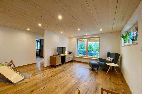 Erdgeschoss: Wohnen-Essen Neubau