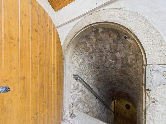 Zugang zum Gewölbekeller