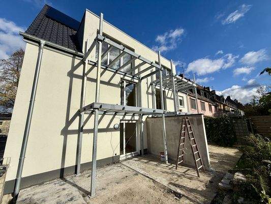 Rückansicht / Terrasse