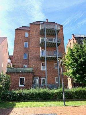 Rückseite des Hauses