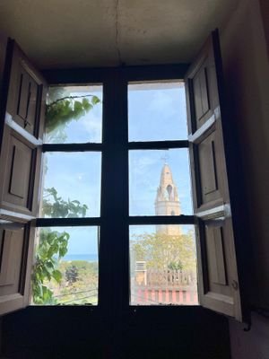 Ausblick Schlafzimmer